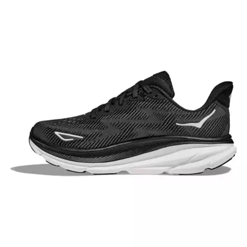 MEN'S HOKA CLIFTON 9 | BLACK / WHITE – Randy's Shoes