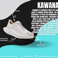 MEN'S HOKA KAWANA | BLACK / LUNAR ROCK