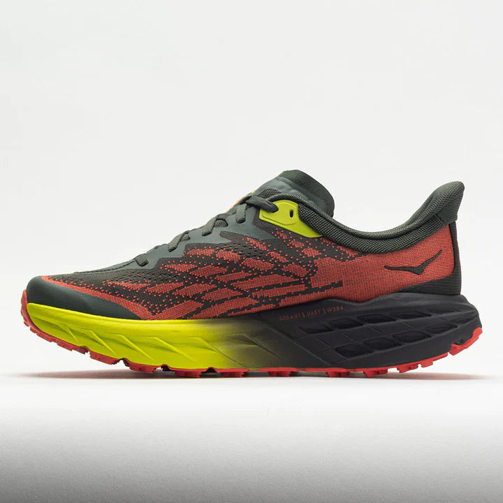 Thyme  MEN'S HOKA SPEEDGOAT 5 | THYME / FIESTA – Randy's Shoes