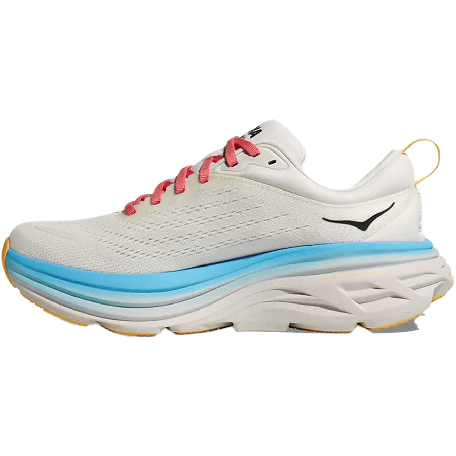 HOKA Bondi8 26.5 ホワイト Hoka One Mens Bondi 8 Road Running Shoes - White - 12