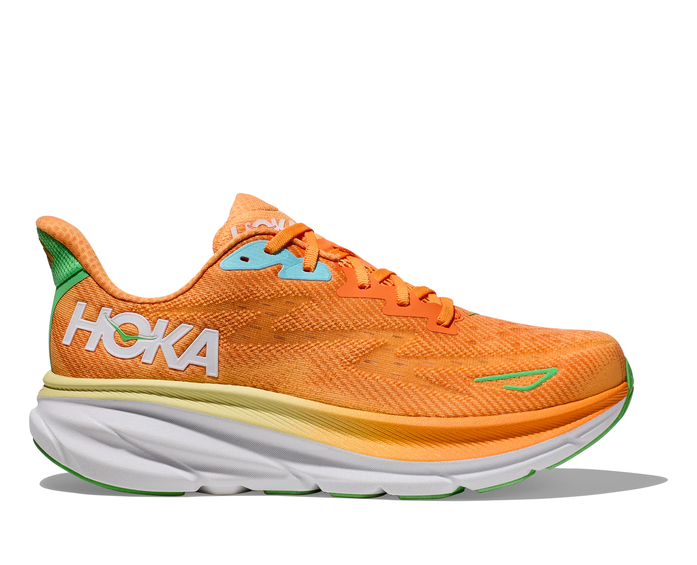 MEN'S HOKA CLIFTON 9 | SOLAR FLARE / SHERBET – Randy's Shoes