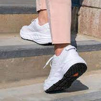 WOMEN'S HOKA BONDI SLIP RESISTANT | WHITE / WHITE