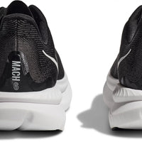 MEN'S HOKA MACH 6 | BLACK / WHITE