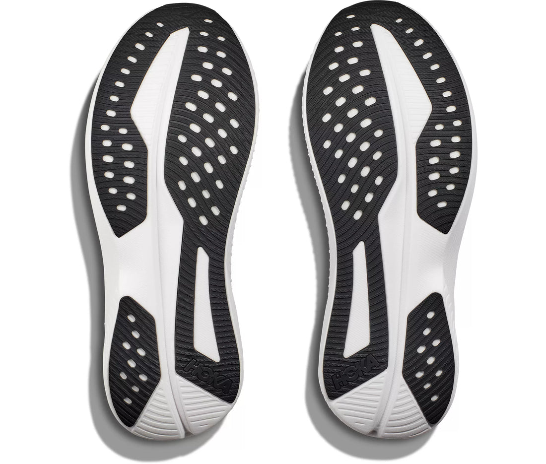 WOMEN'S HOKA MACH 6 | BLACK / WHITE
