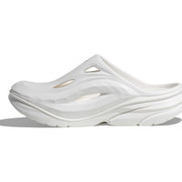 UNISEX HOKA ORA RECOVERY MULE | WHITE / WHITE