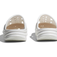 UNISEX HOKA ORA RECOVERY MULE | WHITE / WHITE