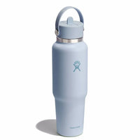 HYDRO FLASK 40 OZ WIDE MOUTH TRAVEL BOTTLE WITH FLEX STRAW CAP | SURF