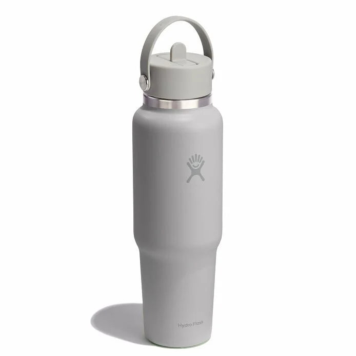 HYDRO FLASK 40 OZ WIDE MOUTH TRAVEL BOTTLE WITH FLEX STRAW CAP HYDRO FLASK 40 OZ WIDE MOUTH TRAVEL BOTTLE WITH FLEX STRAW CAP