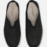WOMEN'S ILSE JACOBSEN TULIP 139 SLIP-ON | BLACK / WHITE