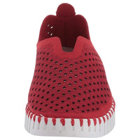 WOMEN'S ILSE JACOBSEN TULIP SLIP-ON | DEEP RED