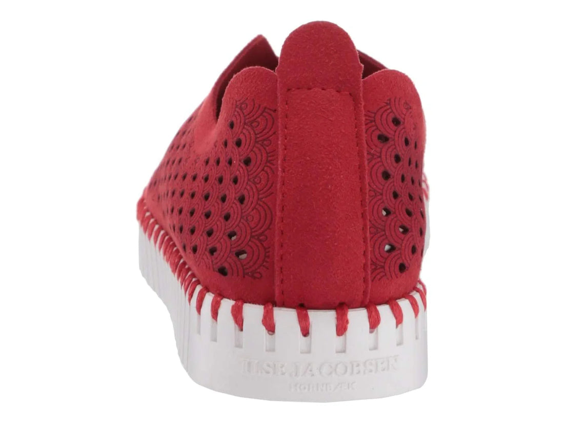 WOMEN'S ILSE JACOBSEN TULIP SLIP-ON | DEEP RED
