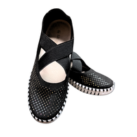 Ilse Jacobsen Tulip3466 Ballerina in Black Sparkle