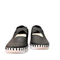 Ilse Jacobsen Tulip3466 Ballerina in Black Sparkle