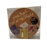 MUDPIE TAILGATE PAPER COASTERS