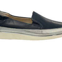 WOMEN'S VANELI QUIN | NAVY / SILVER NAPPA