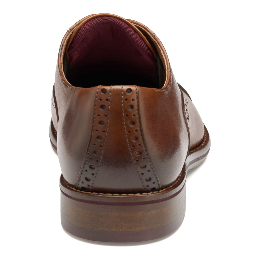 MEN'S JOHNSTON & MURPHY CONARD 2.0 CAP TOE | TAN FULL GRAIN