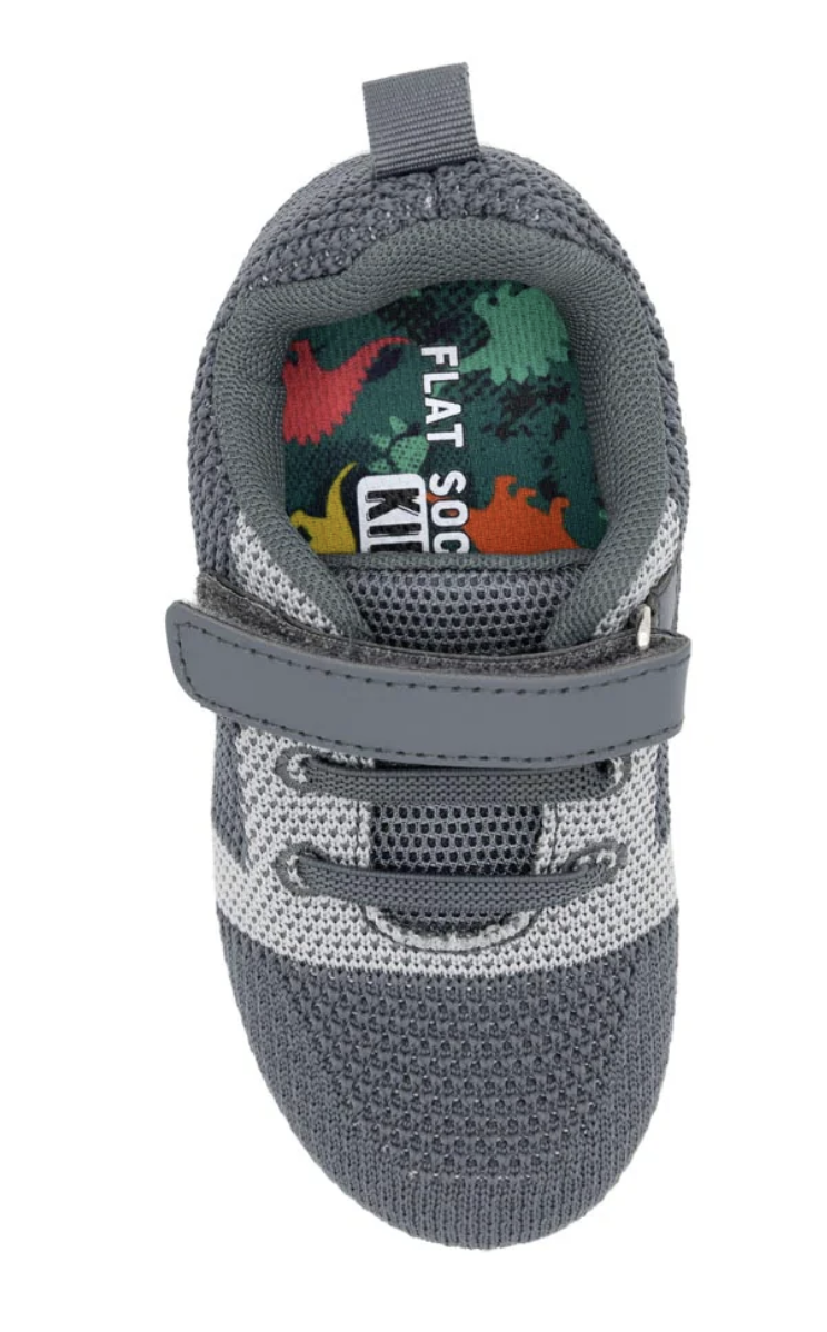 KIDS FLAT SOCKS MESH | DINOSAUR