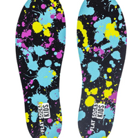 KIDS FLAT SOCKS MESH | PAINT SPLATTER