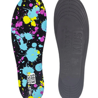 KIDS FLAT SOCKS MESH | PAINT SPLATTER