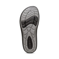 MEN'S AETREX MILOS ORTHOTIC SLIDES | BLACK