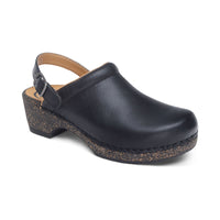 WOMEN'S AETREX BECKIE CORK CLOG | BLACK