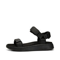WOMEN'S WODEN LINE SANDAL | BLACK / BLACK