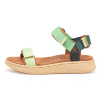 WOMEN'S WODEN LINE SANDAL | APPLE GREEN MULTI