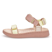 WOMEN'S WODEN LINE TRICOLOR SANDAL | TAUPE MULTI