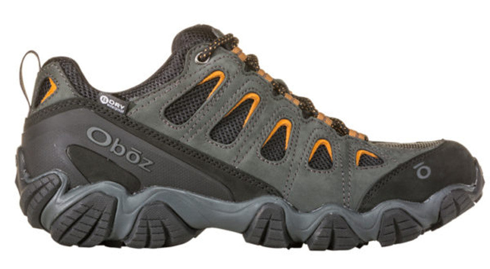 MEN'S OBOZ SAWTOOTH II LOW WATERPROOF | SHADOW / BURLAP