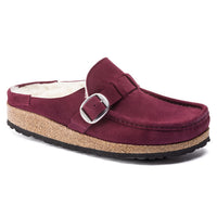 WOMEN'S BIRKENSTOCK BUCKLEY SHEARLING | MAROON