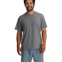 MEN'S FREE FLY ELEVATE LIGHTWEIGHT TEE | HEATHER GREY