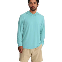 MEN'S FREE FLY ELEVATE LIGHTWEIGHT HOODIE | BAHAMA BLUE