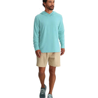 MEN'S FREE FLY ELEVATE LIGHTWEIGHT HOODIE | BAHAMA BLUE