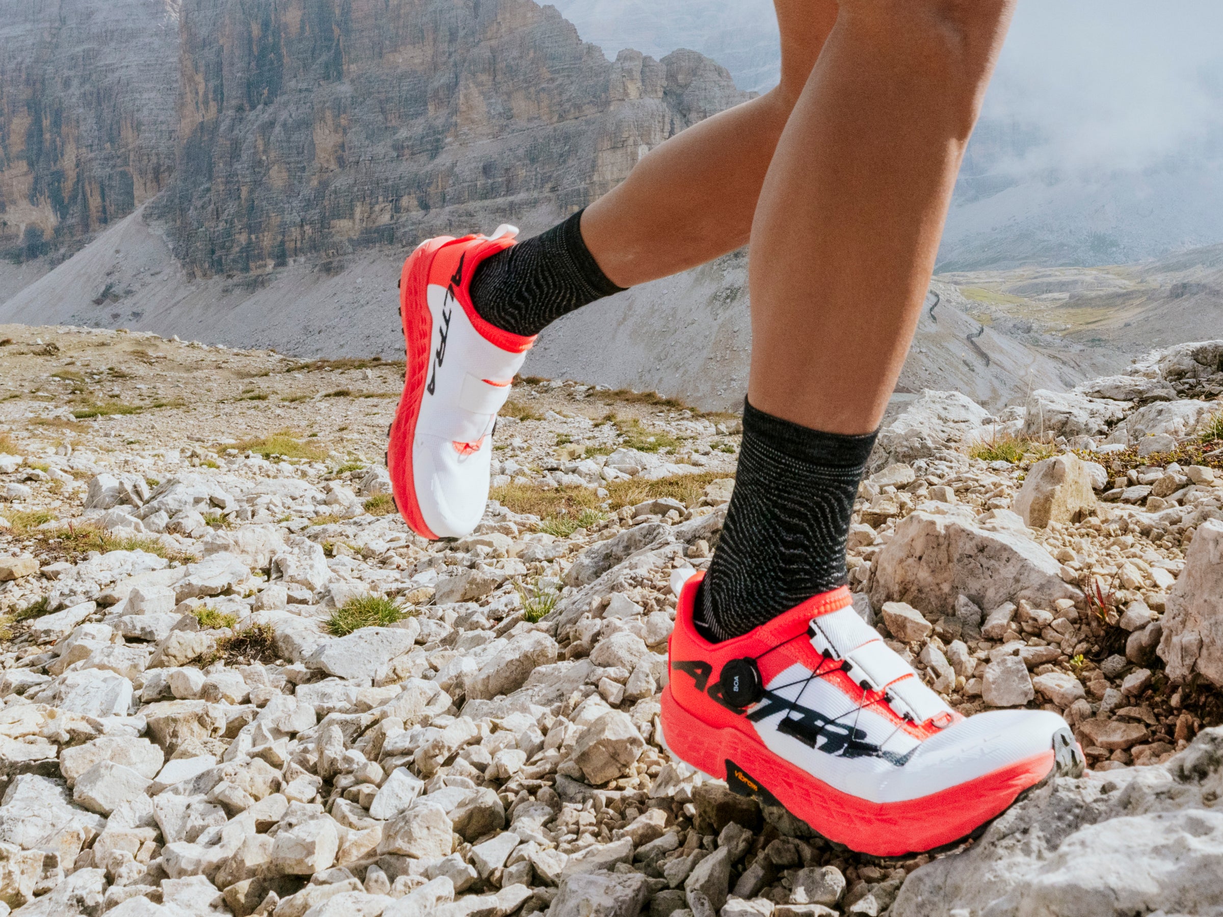 MEN'S ALTRA TIMP 5 BOA | WHITE / CORAL – Randy's Shoes
