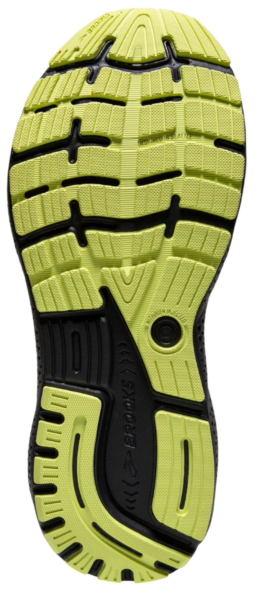 MEN'S BROOKS GHOST 16 | PRIMER / GRAY / LIME