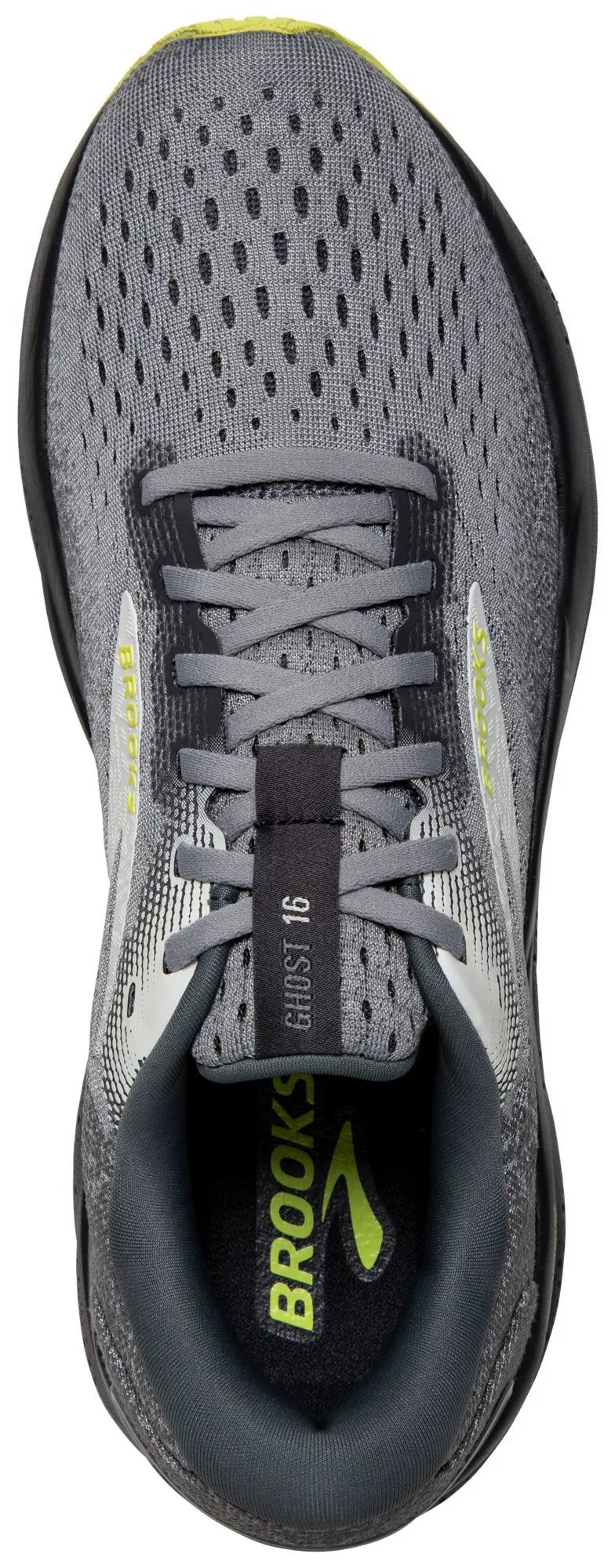 MEN'S BROOKS GHOST 16 | PRIMER / GRAY / LIME