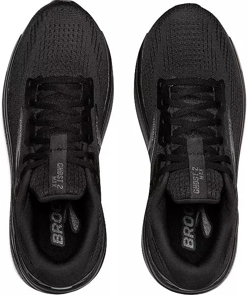 MEN'S BROOKS GHOST MAX 2 | BLACK / BLACK / EBONY