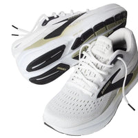 MEN'S BROOKS GHOST MAX 3 | BRIGHT WHITE / TEA BLACK
