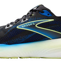 MEN'S BROOKS GLYCERIN 22 | BLACK / COBALT / NEO YELLOW