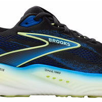 MEN'S BROOKS GLYCERIN 22 | BLACK / COBALT / NEO YELLOW