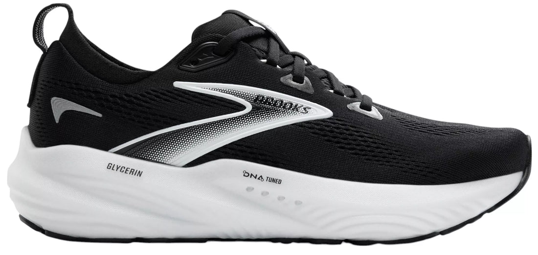 MEN'S BROOKS GLYCERIN 22 | BLACK / GREY / WHITE