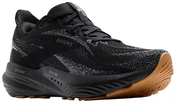 MEN'S BROOKS GLYCERIN 22 | BLACK / PRIMER GRAY / BISCUIT