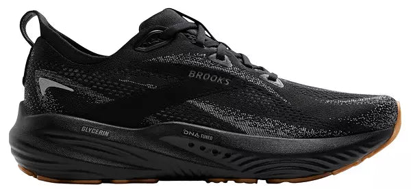MEN'S BROOKS GLYCERIN 22 | BLACK / PRIMER GRAY / BISCUIT