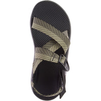 MEN'S CHACO MEGA Z / CLOUD WIDE-STRAP CUSHIONED SANDAL | ODDS BLACK