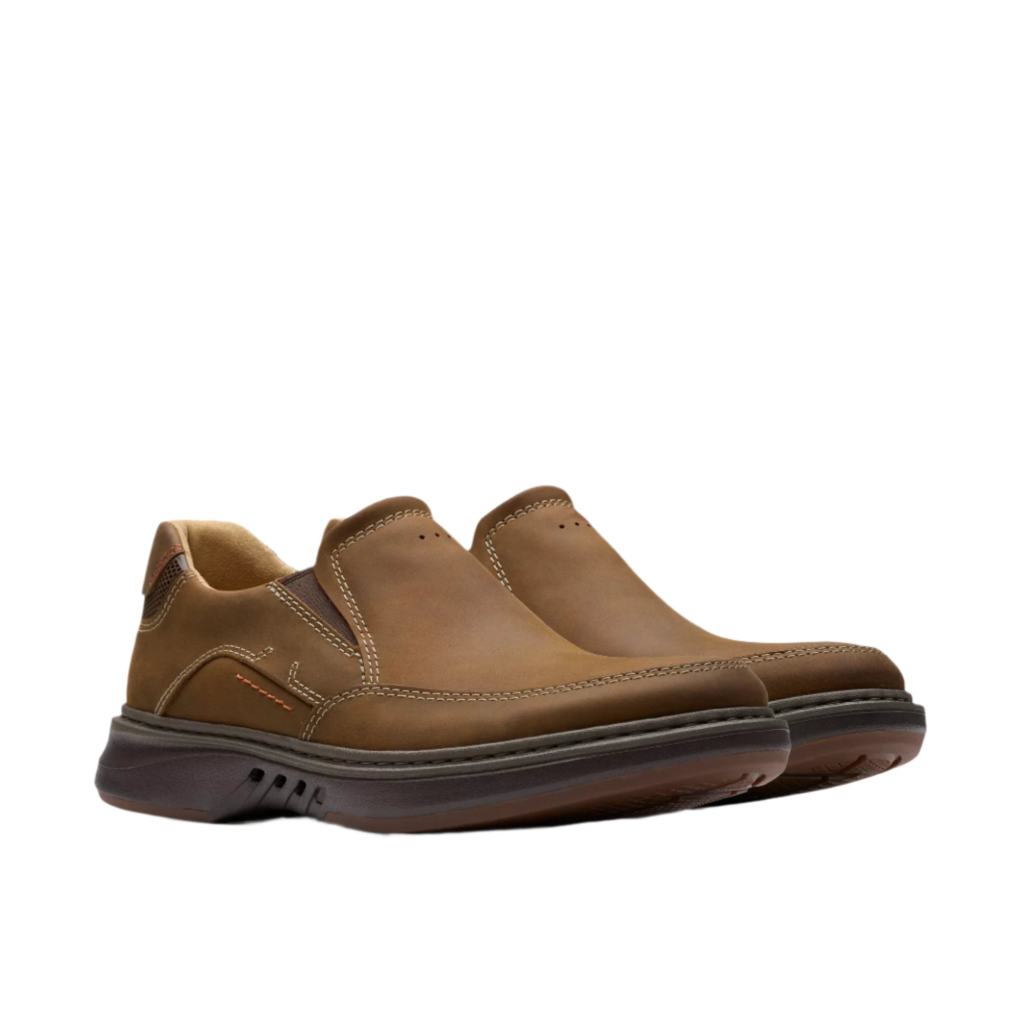 MEN'S CLARKS UN BRILEY STEP | BEESWAX LEATHER – Randy's Shoes