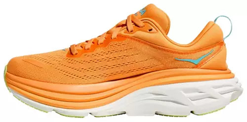 WOMEN'S HOKA BONDI 8 | SOLAR FLARE / LETTUCE – Randy's Shoes