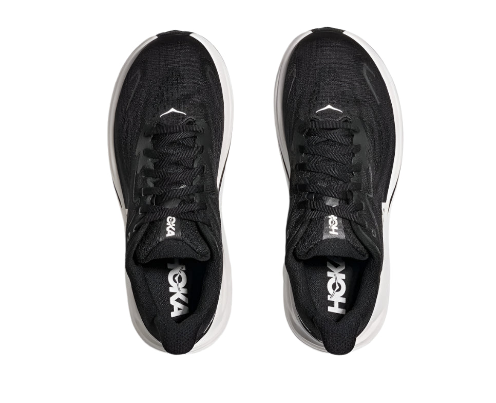 MEN'S HOKA CLIFTON 10 | BLACK / WHITE – Randy's Shoes