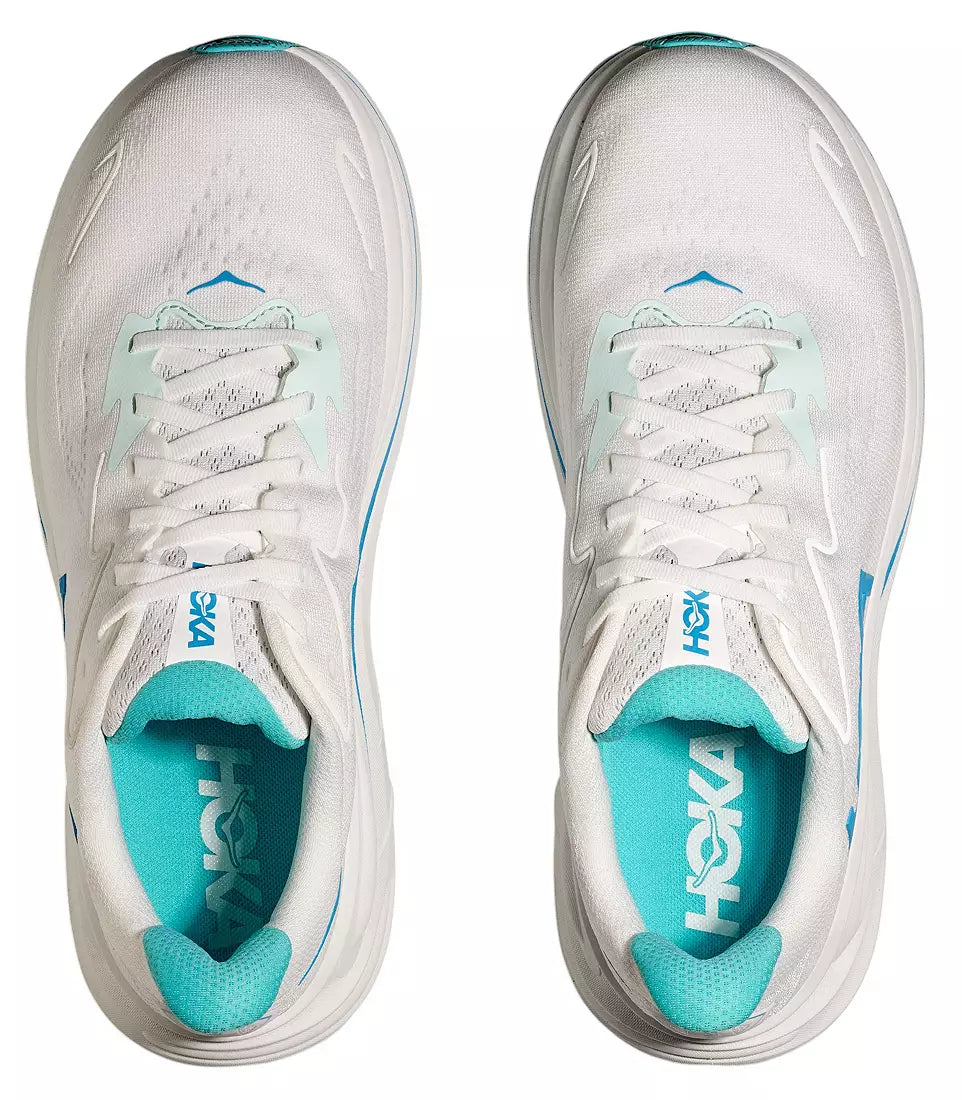 MEN'S HOKA CLIFTON 10 | WHITE / SKYWARD BLUE