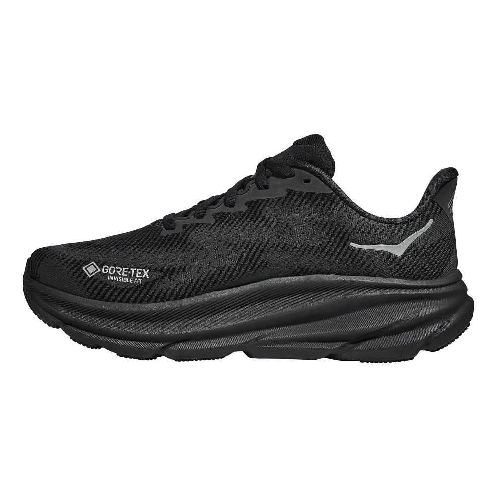 MEN'S HOKA CLIFTON 9 GTX | BLACK / BLACK – Randy's Shoes