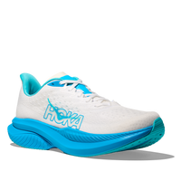 MEN'S HOKA MACH 6 | WHITE / SKYWARD BLUE